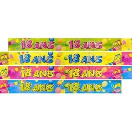 Banni�re anniversaire metallis�e POP