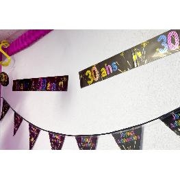 Banni�re anniversaire chic