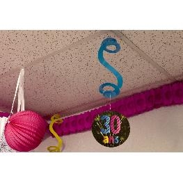 Suspension spirale anniversaire Chic