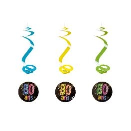 Suspension spirale anniversaire Chic