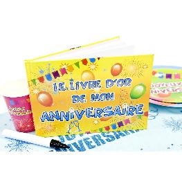 Livre d'or joyeux Anniversaire POP