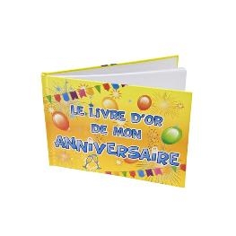 Livre d'or joyeux Anniversaire POP