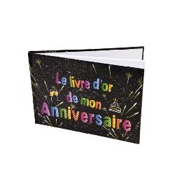 Livre d'or joyeux Anniversaire CHIC