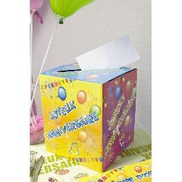 Urne Joyeux anniversaire POP