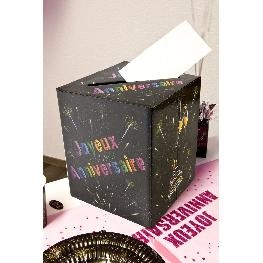 Urne Joyeux anniversaire CHIC