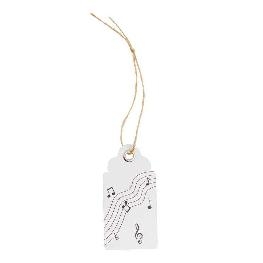 Carte de 15 �tiquettes musique