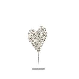 Coeur rotin sur pied