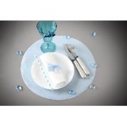 Set de table rond tissu non tiss�