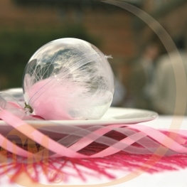 Boule et coeur plexi deco