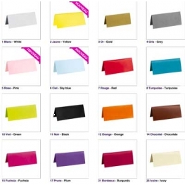 Marque place carton par 10.