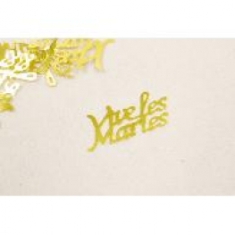 Confetti de table Vive les mari�s