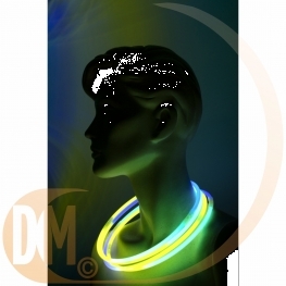 Collier fluo 6mmx580MM par 50