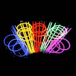 Agitateurs fluo ou bracelet par 100