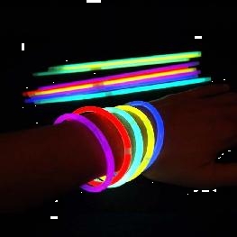 Agitateurs fluo ou bracelet par 100
