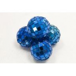 Sachet cavalier de 4 boules a facettes